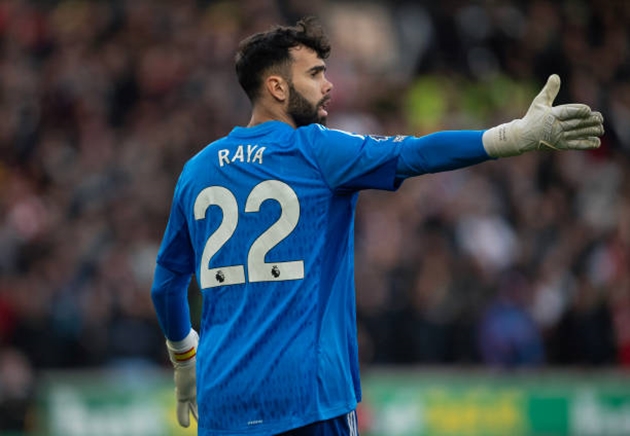 David Raya là lựa chọn số 1 của Arsenal trong khung gỗ.