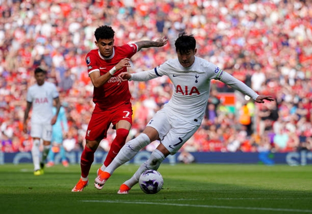 Tottenham Hotspur bị Liverpool đánh bại ngay tại Anfield.