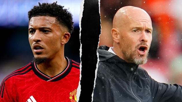 Erik ten Hag thừa nhận xung đột với Sancho - Bóng Đá