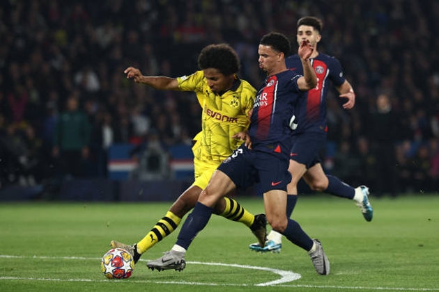 TRỰC TIẾP PSG 0-0 Dortmund (H1): Karim Adeyemi bỏ lỡ cơ hội ngon ăn - Bóng Đá