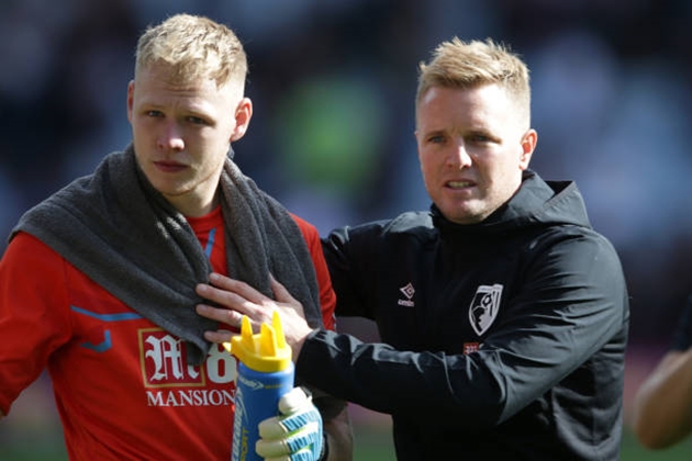 Eddie Howe từng làm việc cùng Aaron Ramsdale trước đây.
