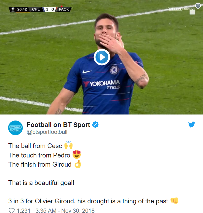‘Sorry but Fabregas > Jorginho’: Chelsea fans want new signing dropped for veteran midfielder after Spaniard runs the show in Europa League clash  - Bóng Đá
