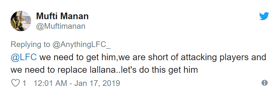 Liverpool fans react to latest Nabil Fekir rumours - Bóng Đá