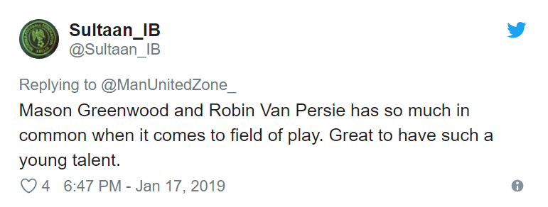 Manchester United fans think Mason Greenwood is the new Robin van Persie - Bóng Đá
