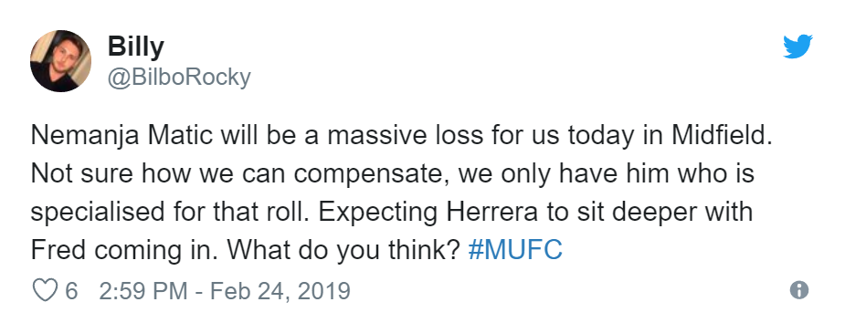 Where's Nemanja Matic? Man Utd fans worried over missing star ahead of Liverpool - Bóng Đá
