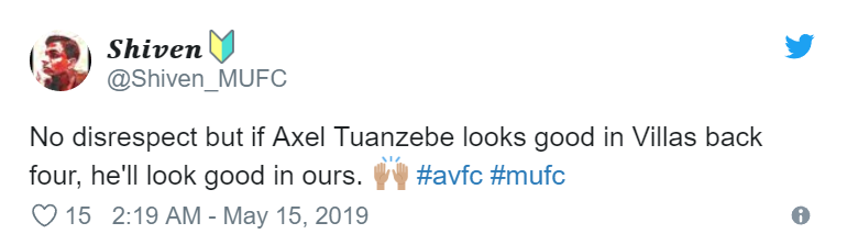 Manchester United fans are all saying the same thing about Axel Tuanzebe after Aston Villa performance - Bóng Đá