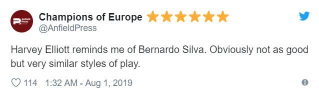 ‘Reminds me of Bernardo Silva…’ Reds on Twitter rave about summer signing - Bóng Đá