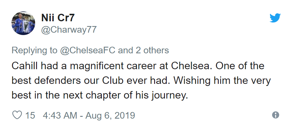 Chelsea fans react to Cahill’s Palace move - Bóng Đá