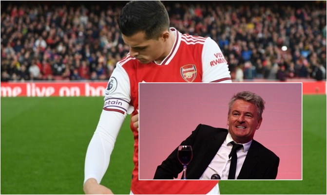 Charlie Nicholas reacts to Granit Xhaka statement and sends warning to Arsenal captain - Bóng Đá