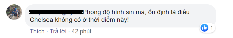 Phản ứng fan Việt Nam sau trận hòa Chelsea - Bóng Đá