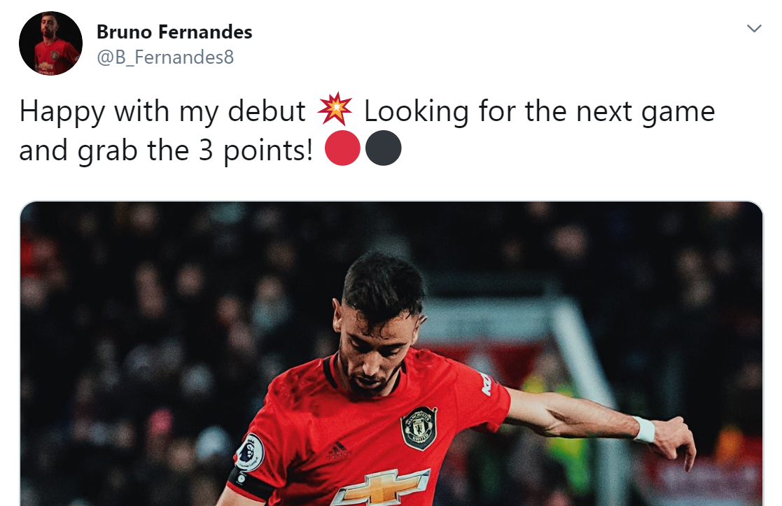 Bruno Fernandes nói gì sau màn ra mắt trong màu áo Man Utd? - Bóng Đá
