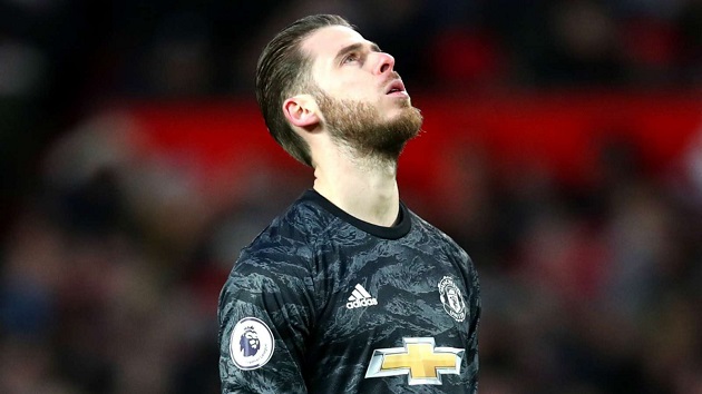 Chelsea tipped to sign Man Utd star David de Gea to solve Frank Lampard issue - Bóng Đá