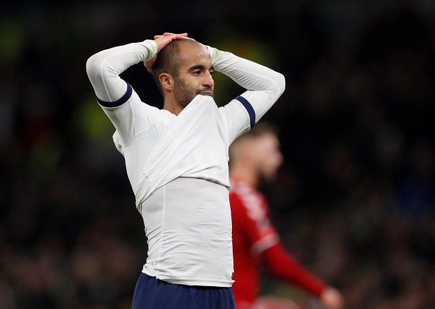 CĐV Spurs phản ứng Lucas Moura - Bóng Đá