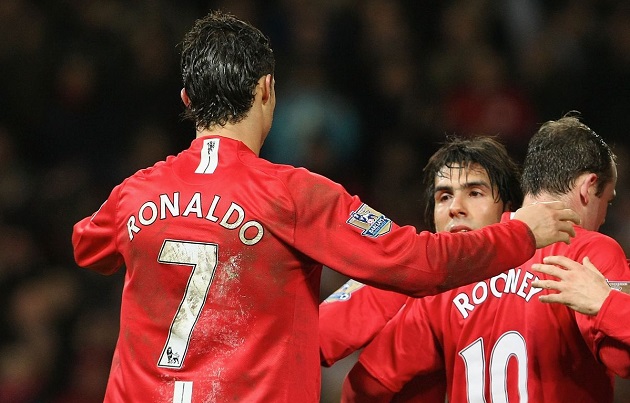 Tam tấu Tevez - Rooney - Ronaldo của Man Utd 2007/08 từng bá đạo ra sao - Bóng Đá