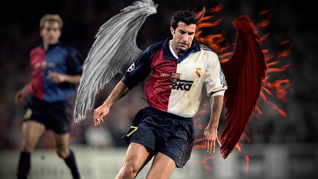 Luis Figo reveals how he's going to 'celebrate' 20th anniversary of scandalous move from Barca to Madrid - Bóng Đá