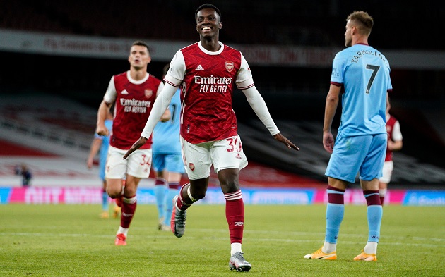 Nketiah the assasin, Saka the magician & 3 more Gunners who impressed vs West Ham: ratings - Bóng Đá