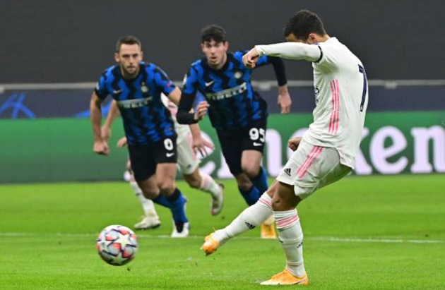 TRỰC TIẾP Inter 1 - 0 Real: Eden Hazard tỏa sáng - Bóng Đá