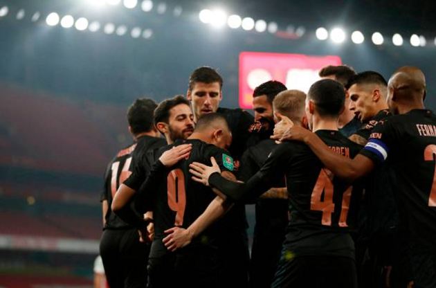 Hàng công Man City thể hiện sự khác biệt.