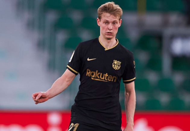'He was good at breaking the lines, passing, dribbling, but not shooting!': De Jong's former coach on Frenkie's goalscoring form - Bóng Đá