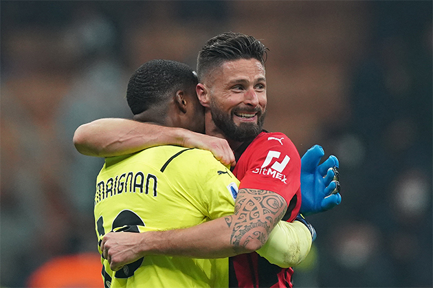 Milan in early stages of contract talks with Giroud and Maignan - Bóng Đá