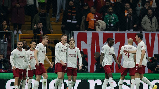 11 thống kê thú vị sau trận hòa 3-3 giữa Man United và Galatasaray - Bóng Đá