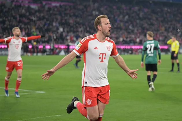 Harry Kane tiếp tục phá vỡ kỷ lục ở Bundesliga - Bóng Đá