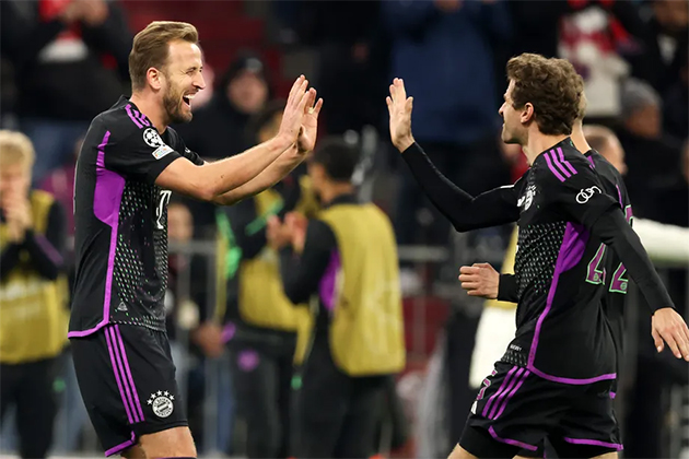 Harry Kane rất vui mừng vì Thomas Müller - Bóng Đá