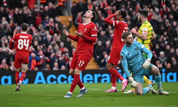 TRỰC TIẾP Liverpool 2-1 Norwich (H1): Gakpo bỏ lỡ cơ hội ngon ăn - Bóng Đá