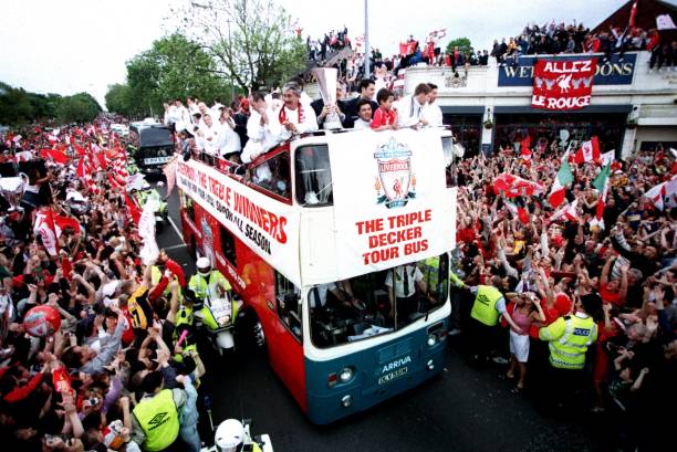 3 lần giành cú ăn ba lịch sử của Liverpool - Bóng Đá