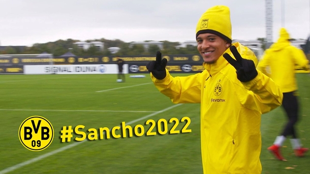 Dortmund gia hạn Jadon Sancho - Bóng Đá