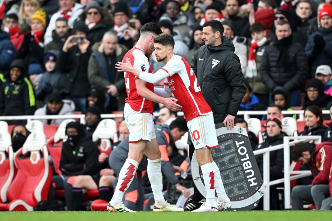 Declan Rice sparks major Arsenal injury worry after 'hamstring' reaction to Emile Smith Rowe - Bóng Đá