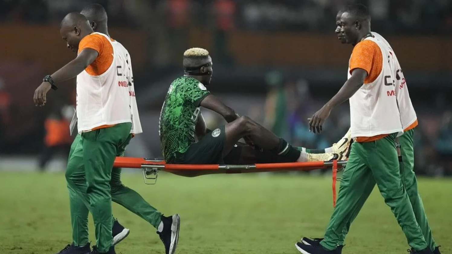 Osimhen is an injury concern for Nigeria before Africa Cup semifinal against South Africa - Bóng Đá