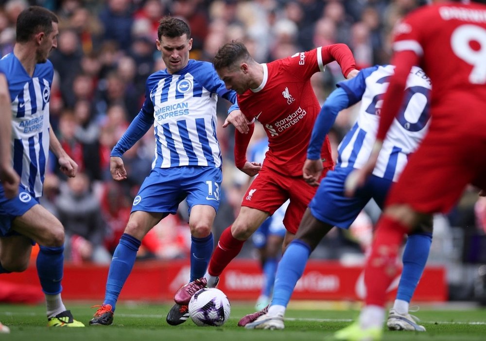 'Incredible' - Roberto De Zerbi blown away by what Liverpool player did against Brighton - Bóng Đá