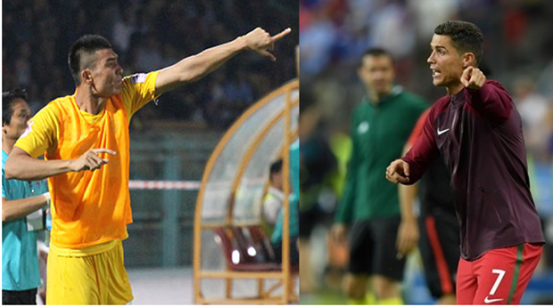 Bật Hiếu tái hiện hình ảnh của Ronaldo trận chung kết EURO 2016