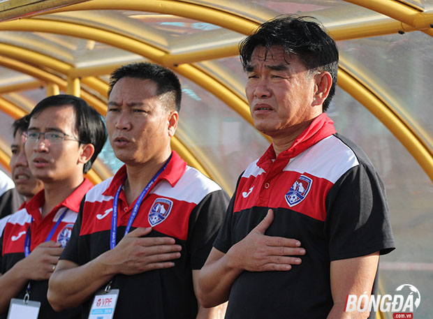 HLV Thanh Hùng: “Không có chuyện cầu thủ Than Quảng Ninh dính tiêu cực”