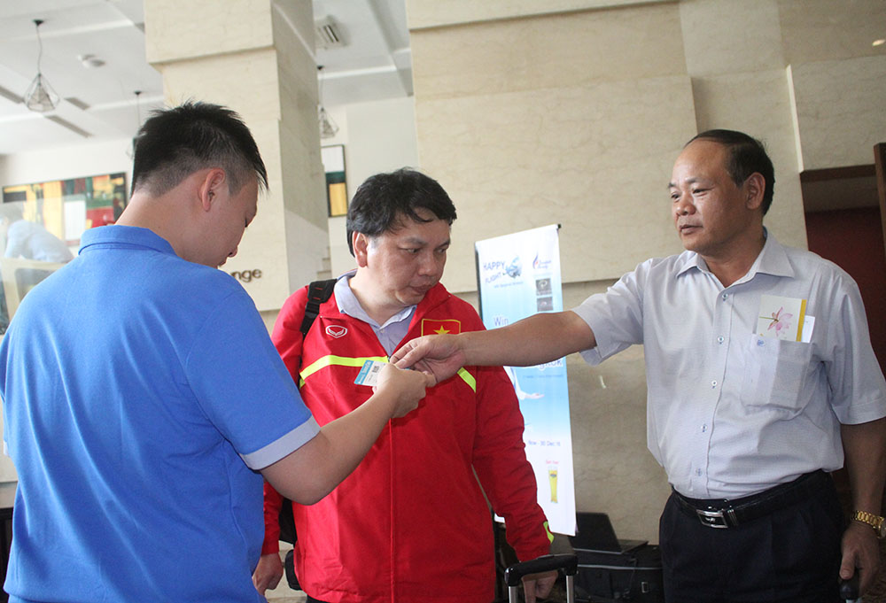 Cán bộ an ninh C45 “trinh sát” ĐT Việt Nam trước thềm AFF Suzuki Cup