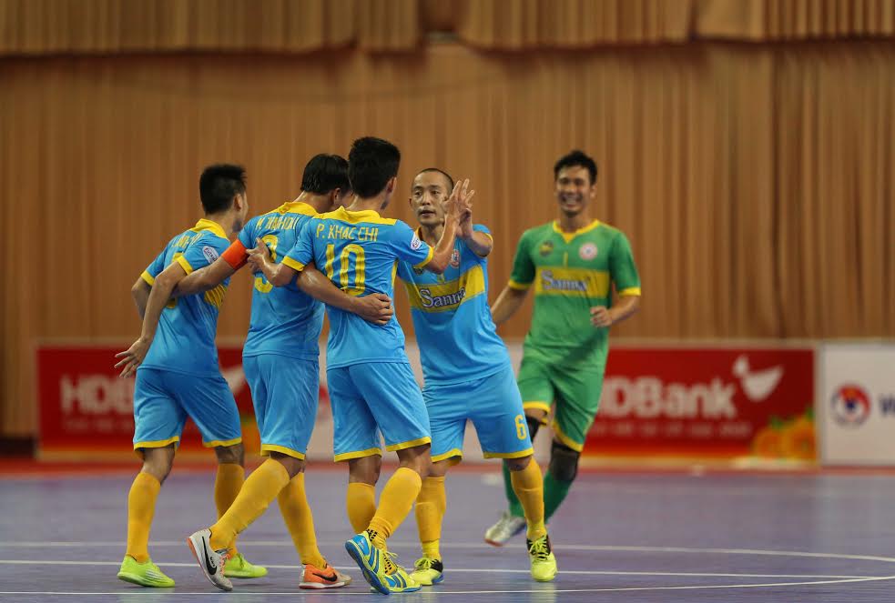 Vòng 6 giải VĐQG futsal 2017: Sanna Khánh Hòa bám sát Thái Sơn Nam