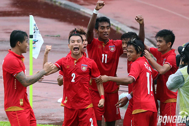 U22 Myanmar thắng dễ Singapore trận ra quân SEA Games 29
