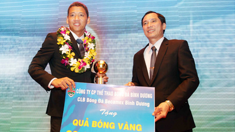 Trần Minh Chiến: “Anh Đức xứng đáng nhận Qủa bóng vàng”