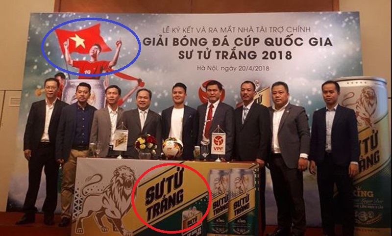 “Sếp” VFF nói gì khi Quang Hải mặc áo đội tuyển quảng cáo bia? - Bóng Đá