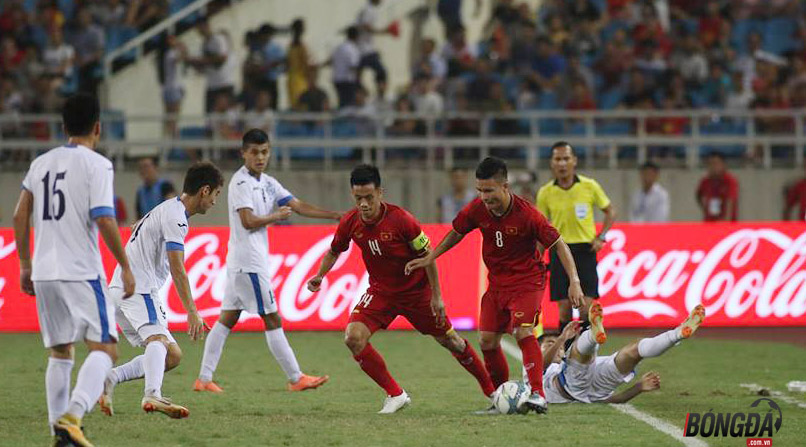 TRỰC TIẾP U23 Việt Nam 0-0 U23 Uzbekistan (H1): Công Phượng vẫn chưa thể ghi bàn - Bóng Đá