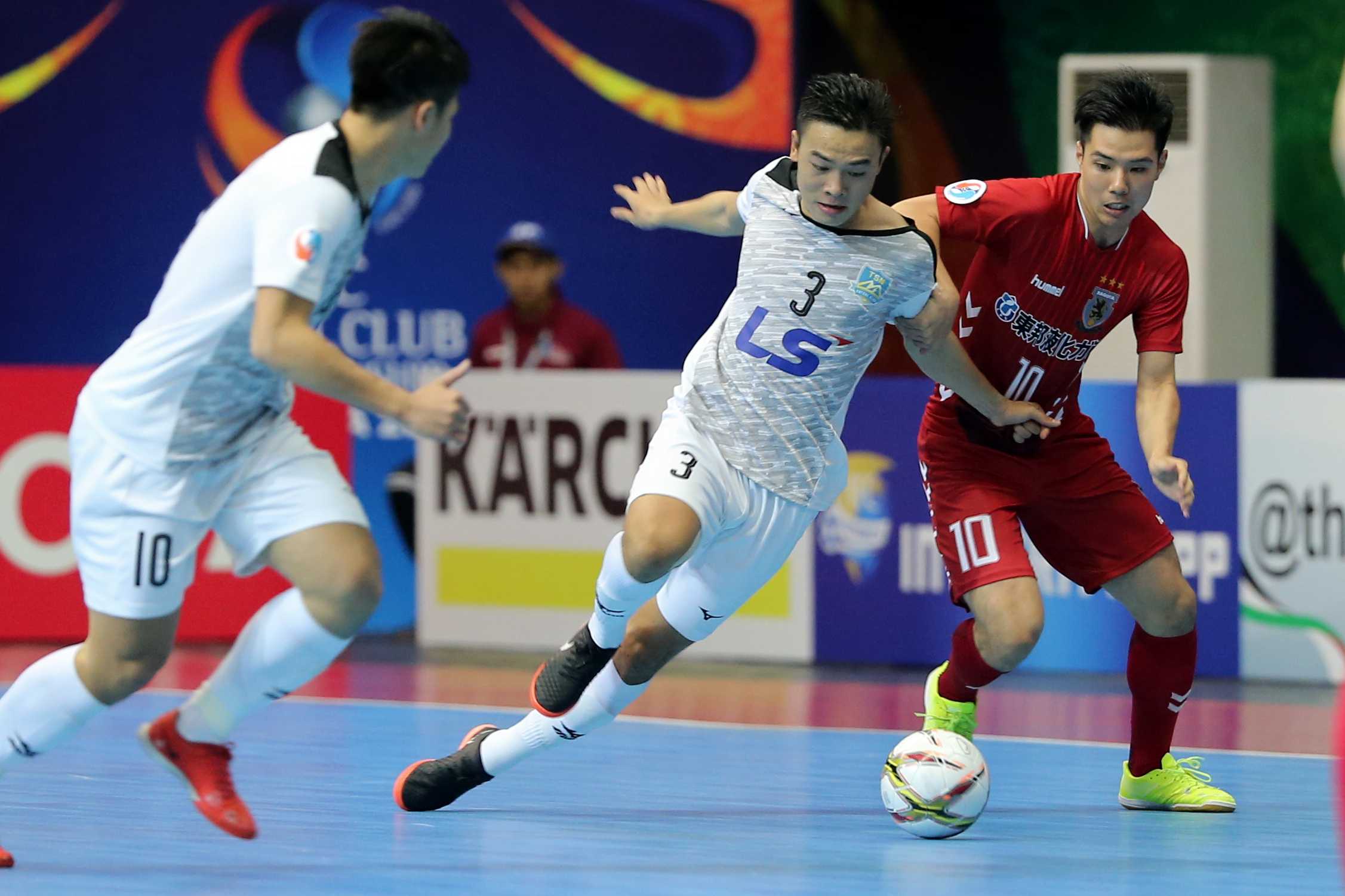 Video Thái Sơn Nam "nghẹt thở" đánh bại nhà ĐKVĐ futsal Nhật Bản