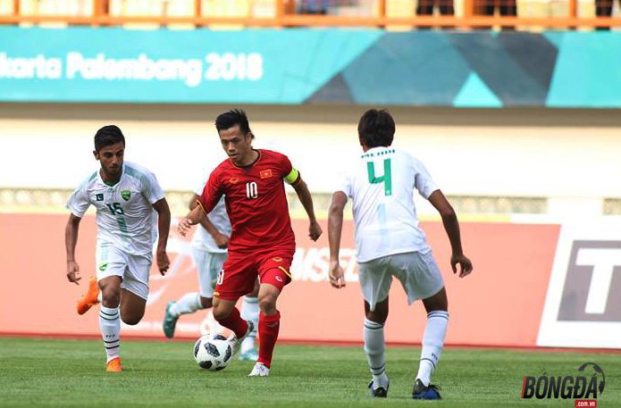 TRỰC TIẾP U23 Việt Nam 1-0 U23 Pakistan (H1): Quang Hải lập công - Bóng Đá