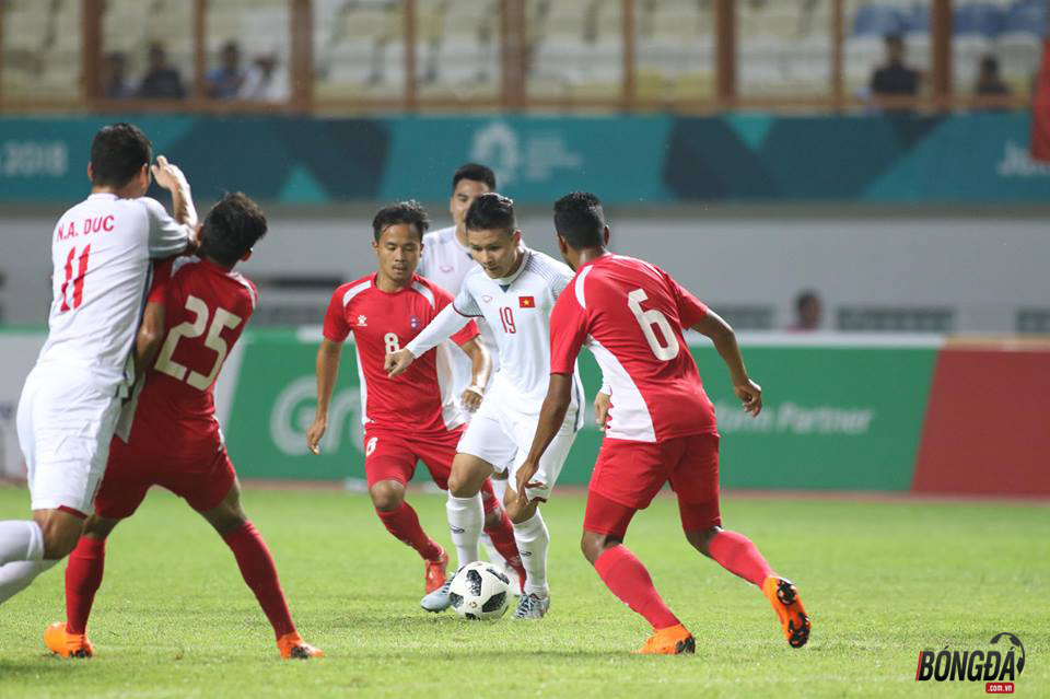 TRỰC TIẾP U23 Việt Nam 1-0 U23 Nepal (H1): Anh Đức khai thông thế bế tắc - Bóng Đá