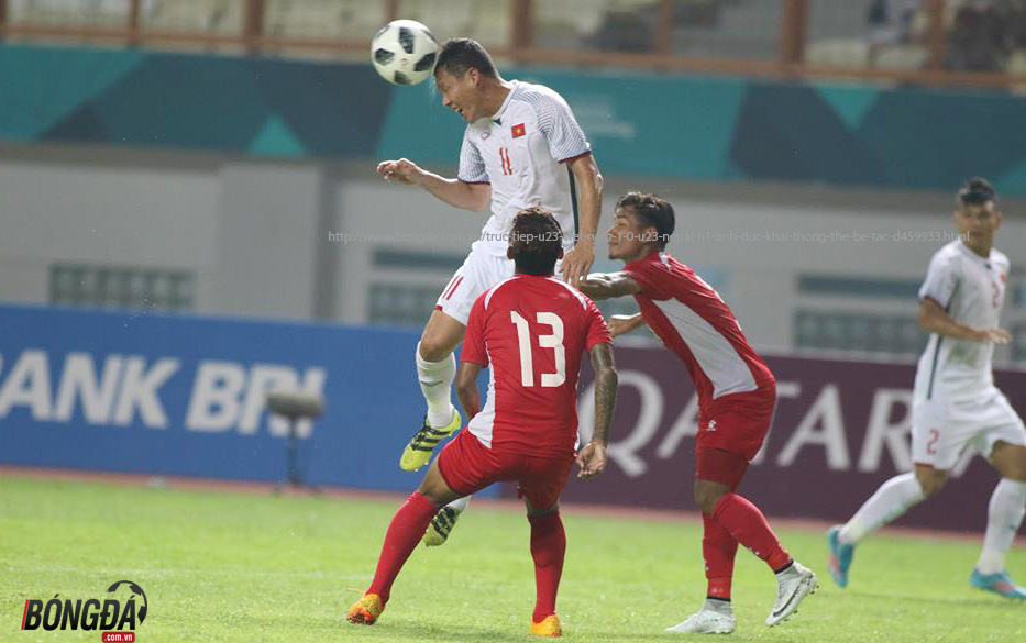 TRỰC TIẾP U23 Việt Nam 1-0 U23 Nepal (H1): Anh Đức khai thông thế bế tắc - Bóng Đá