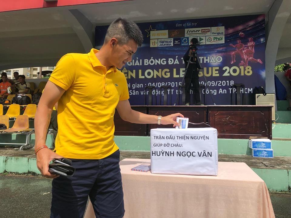 Công Vinh đồng hành cùng PTV Sài Gòn làm từ thiện