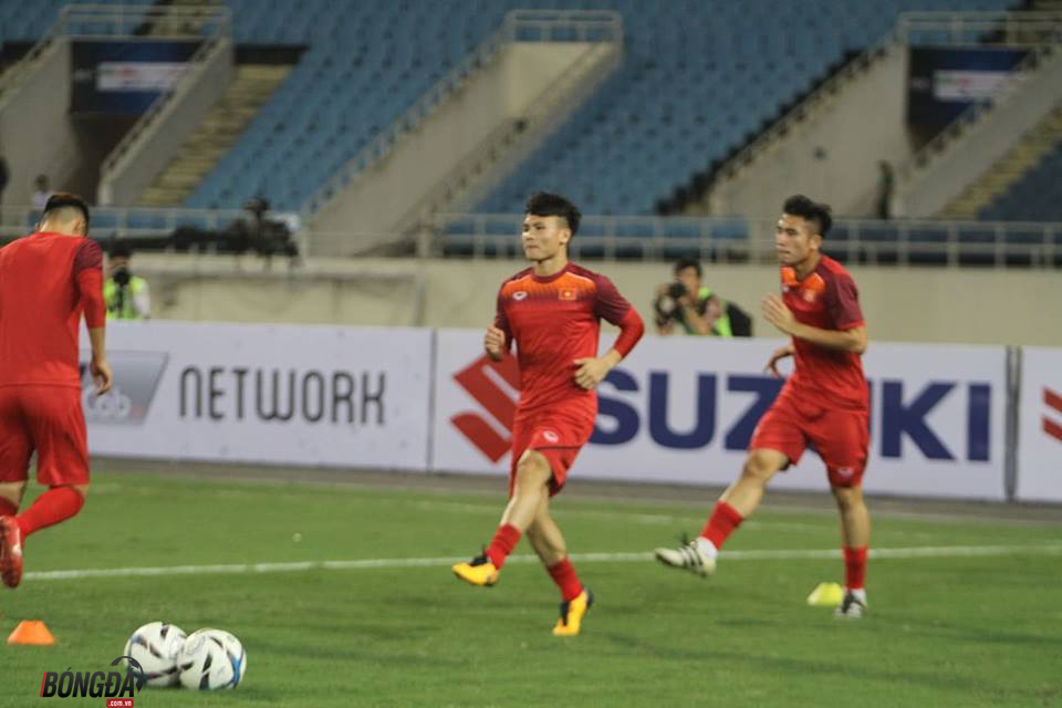 TRỰC TIẾP U23 Việt Nam 0-0 U23 Brunei (H1): Đức Chinh - Thanh Bình đá chính, Quang Hải dự bị - Bóng Đá