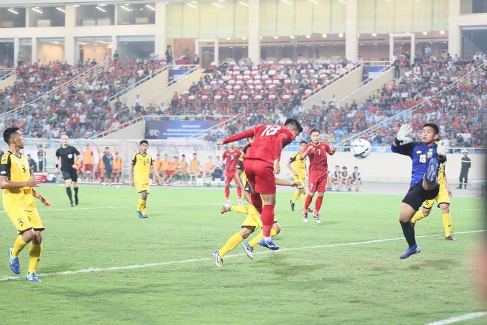 TRỰC TIẾP U23 Việt Nam 2-0 U23 Brunei (H1): Tấn công ồ ạt - Bóng Đá