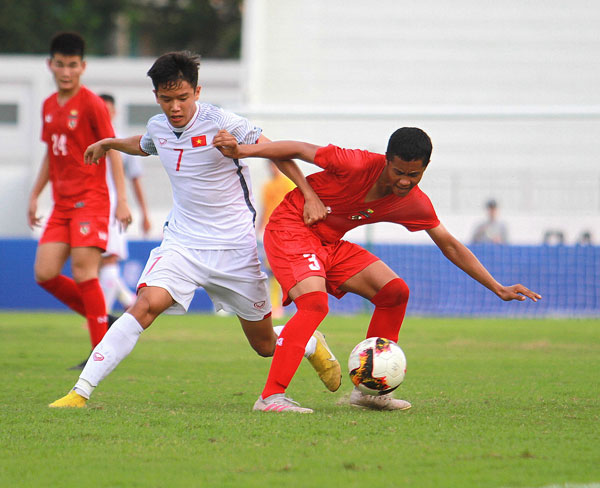 Ngược dòng trước Myanamr, U15 Việt Nam toàn thắng giải U15 Quốc tế 2019 - Bóng Đá