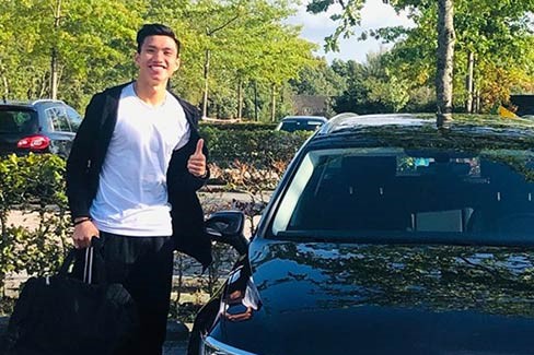 Ảnh bài viết Những hình ảnh đầu tiên của Văn Hậu ở Hà Lan: Nhà siêu đẹp, xe sang tiền tỷ